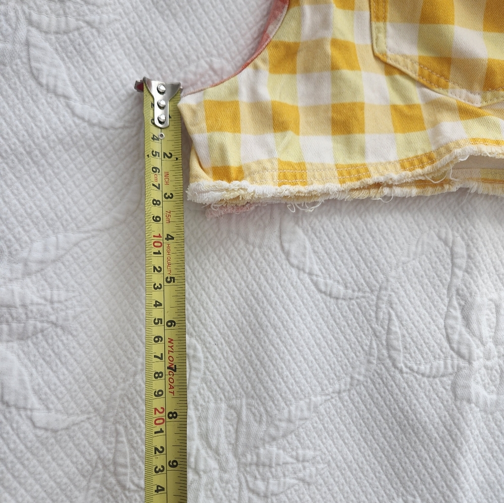 Farm rio  Yellow and Orange Women's Shorts - Picture 6 of 9